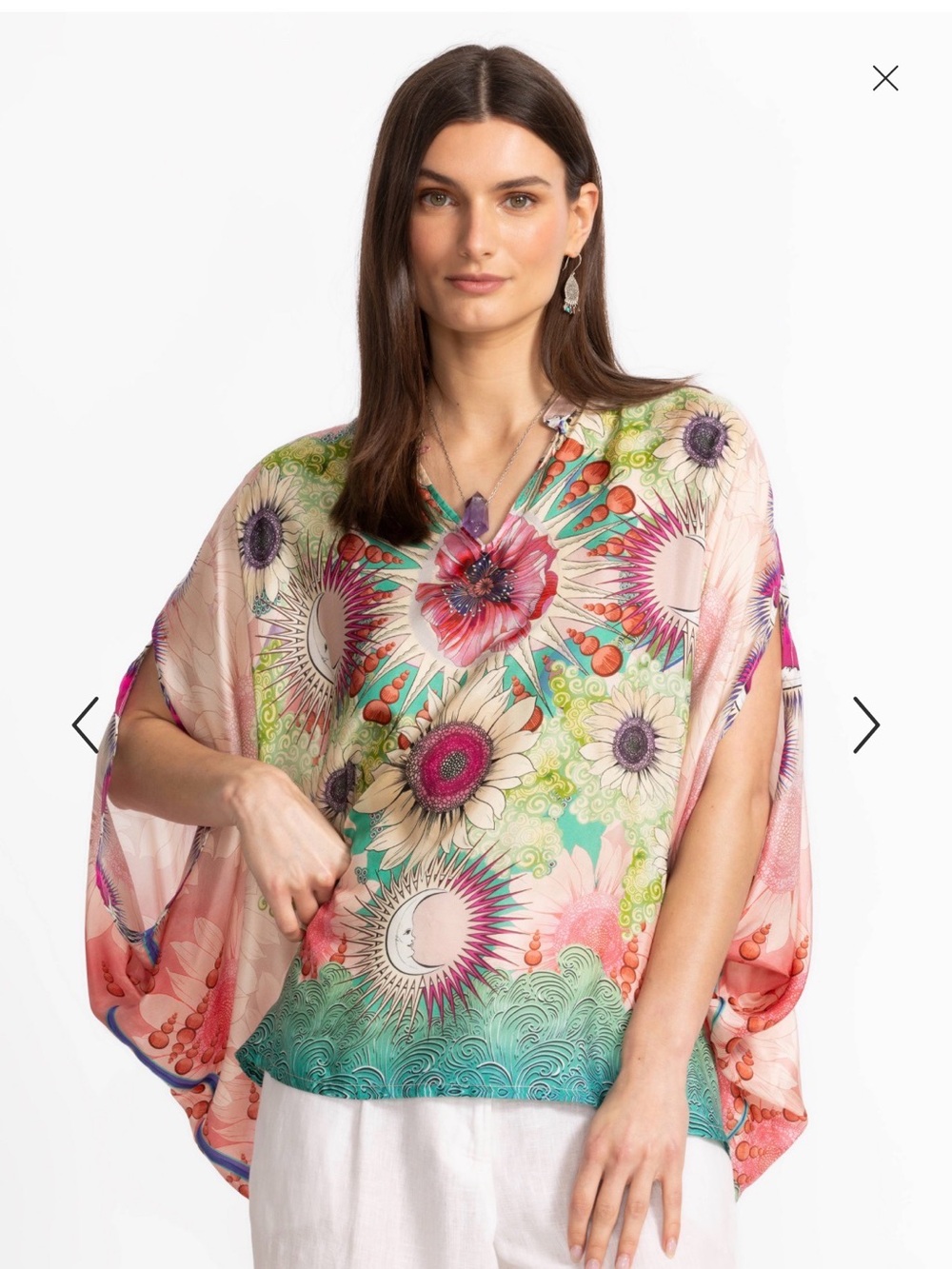Johnny Was Imogen Poncho L/XL NWOT